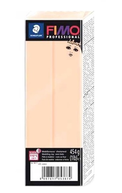 

Пластика для изготовления кукол Professional doll art, непрозрачный песочный, 454 г