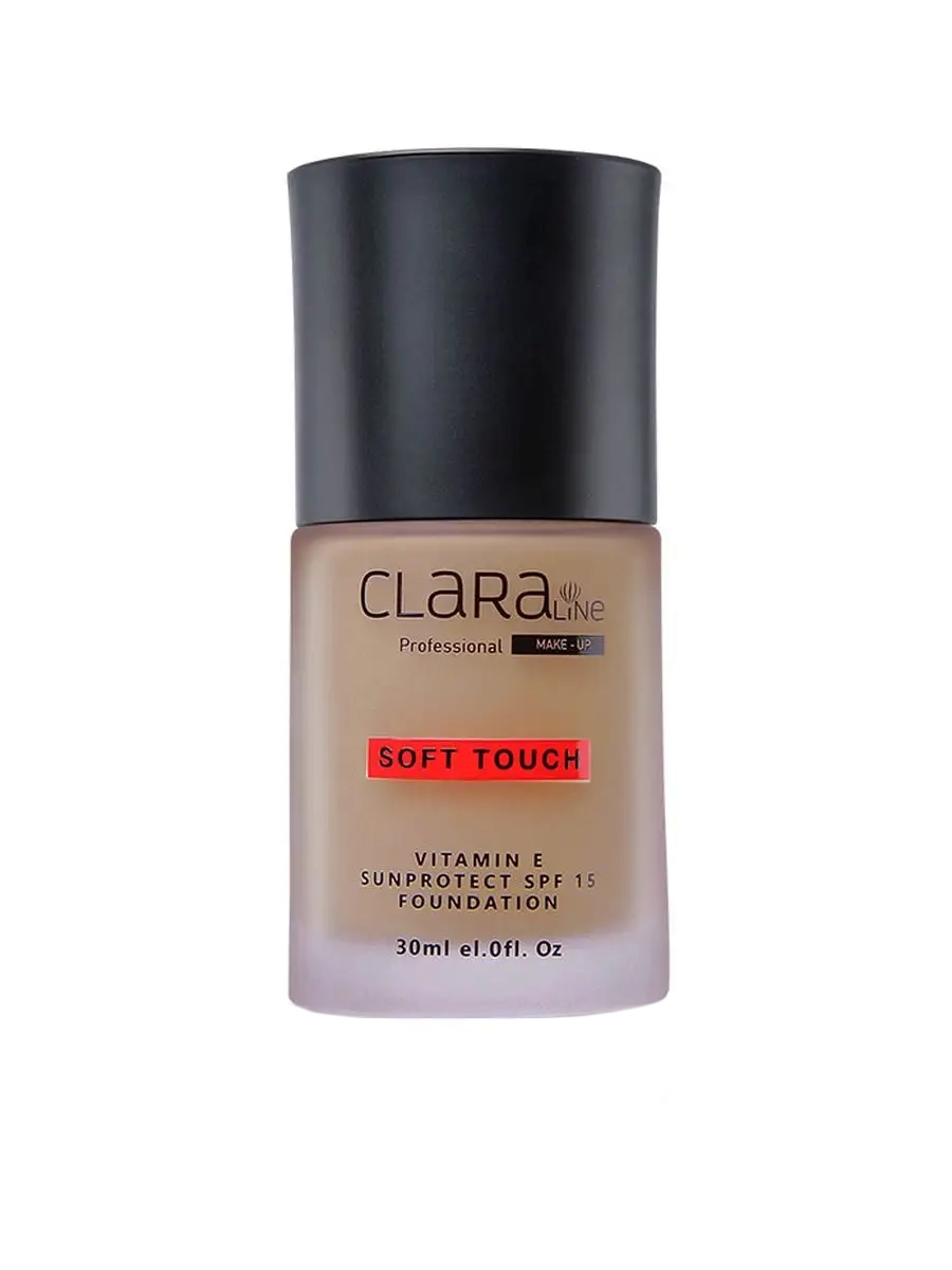 

Тональный крем CLARALine Hd Soft Touch с витамином Е SPF 15 тон 719 30 мл