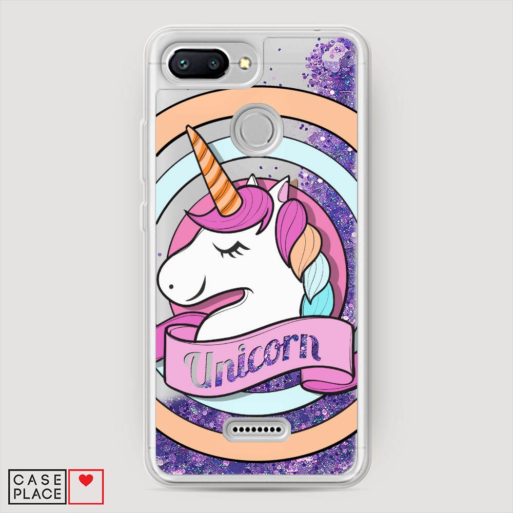 

Чехол Awog на Xiaomi Redmi 6 "Unicorn зефирный", Разноцветный, 33892-1