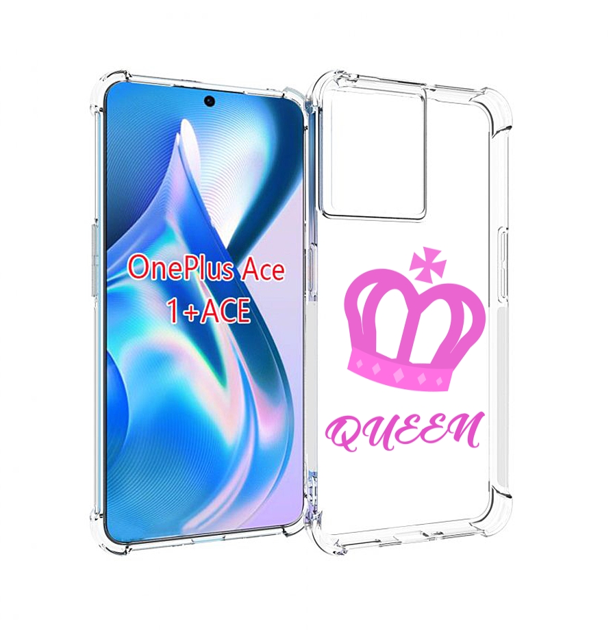 

Чехол MyPads корона-королевы-розовый для OnePlus Ace, Прозрачный, Tocco