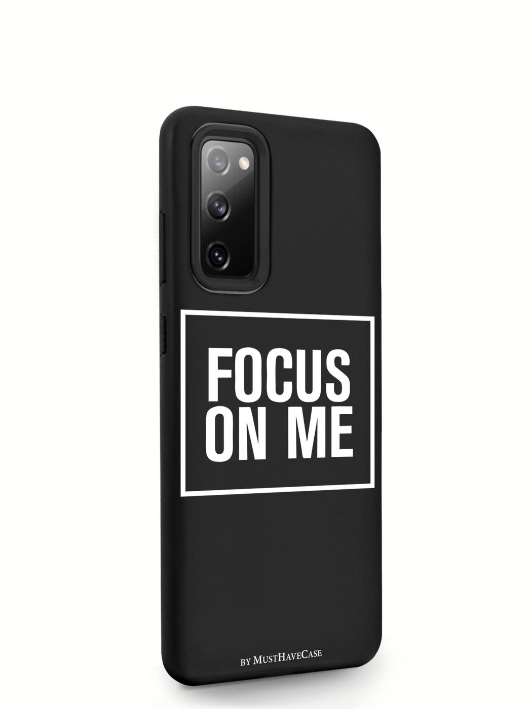 фото Чехол musthavecase для samsung galaxy s20 fe focus on me черный