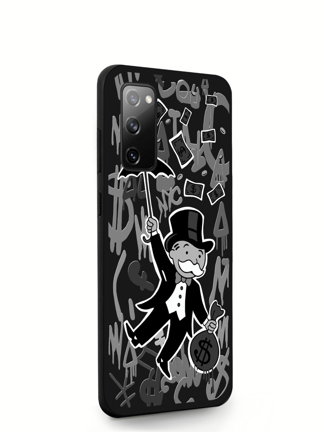 фото Чехол musthavecase для samsung galaxy s20 fe monopoly black edition черный