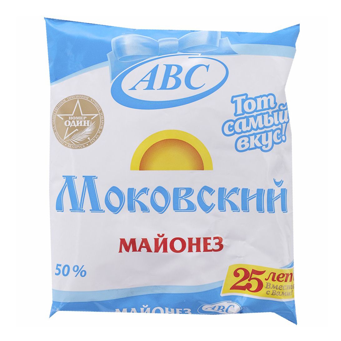 Майонез АВС Моковский 51% 360 мл