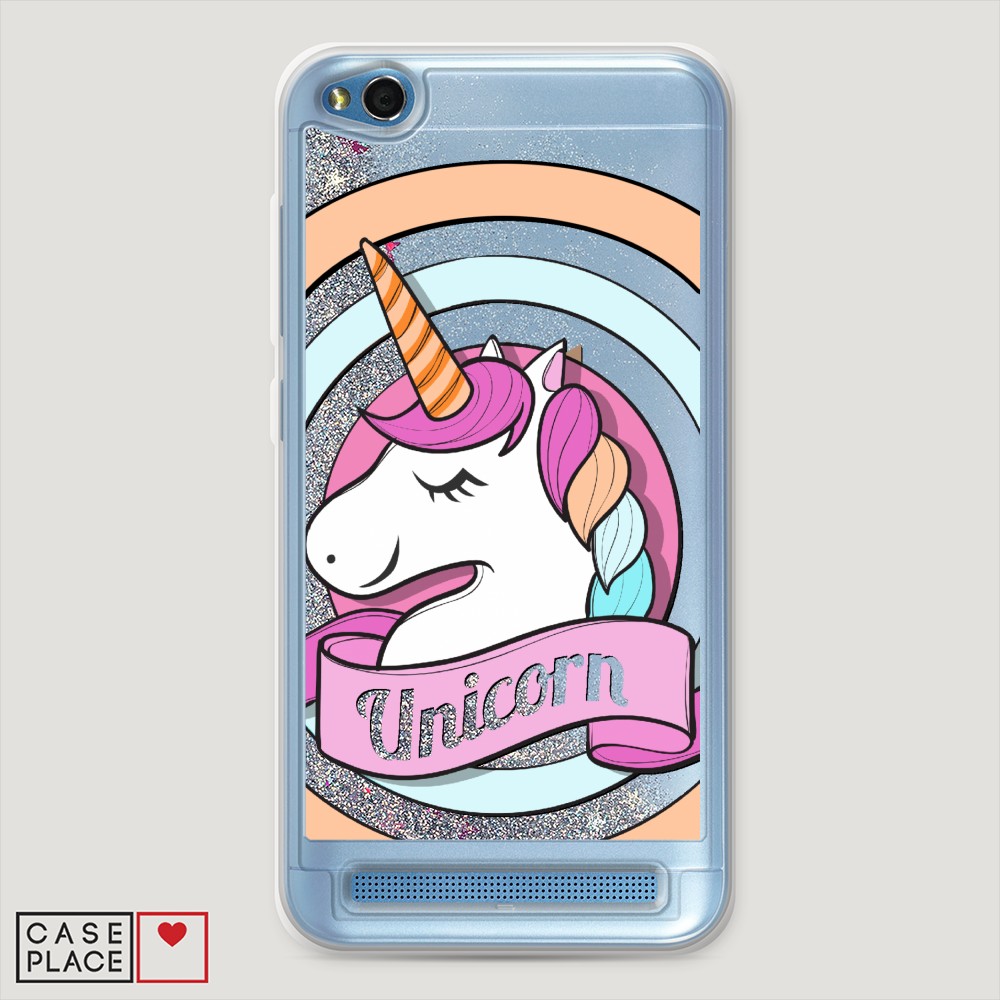 

Чехол Awog на Xiaomi Redmi 5A "Unicorn зефирный", Разноцветный, 32891-1