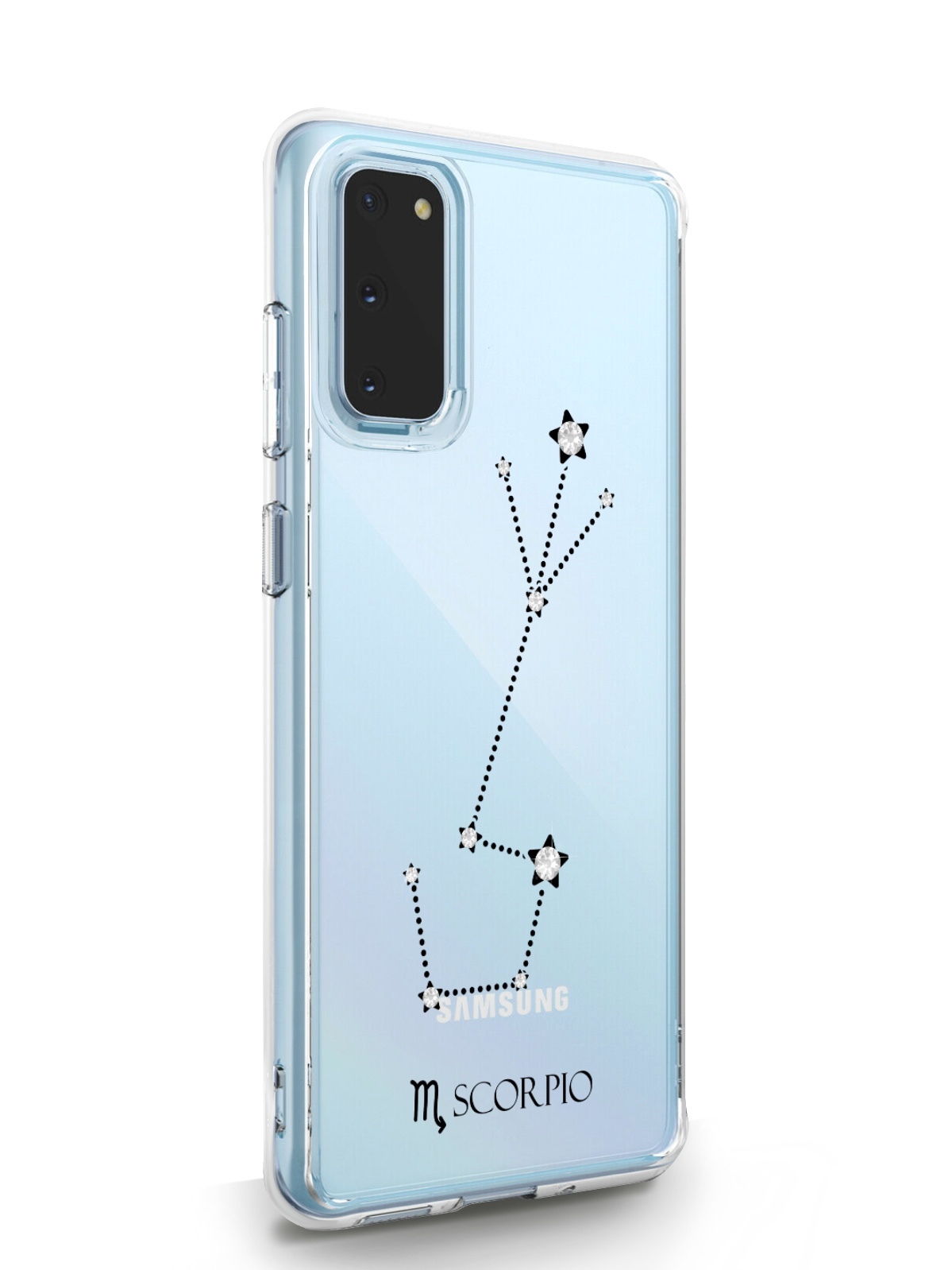 

Чехол MustHaveCase для Samsung Galaxy S20 Знак зодиака Скорпион прозрачный, Samsung Galaxy S20 Знак зодиака Скорпион Scorpio