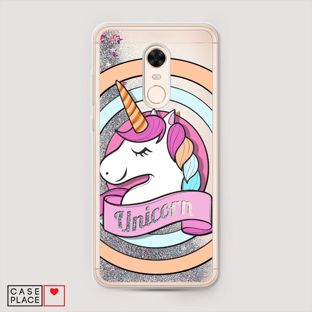 

Чехол Awog на Xiaomi Redmi 5 Plus "Unicorn зефирный", Разноцветный, 33191-1