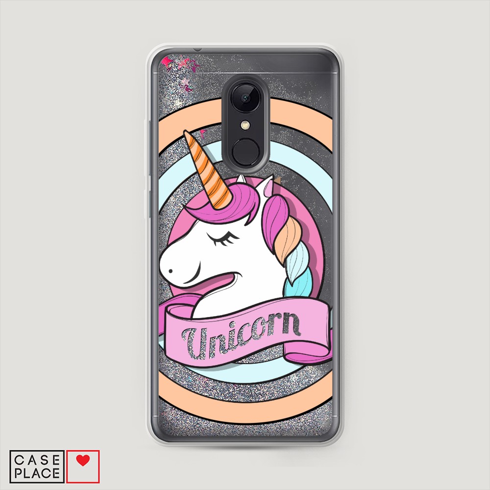 

Чехол Awog на Xiaomi Redmi 5 "Unicorn зефирный", Разноцветный, 33091-1