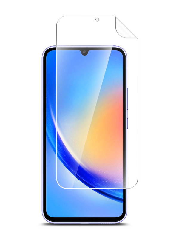 

Защитная плёнка Brozo на Samsung Galaxy A34 гидрогелевая, прозрачная, Samsung Galaxy A34