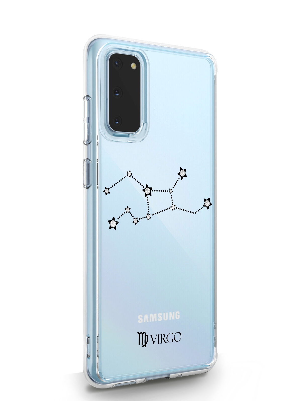 

Чехол MustHaveCase для Samsung Galaxy S20 Знак зодиака Дева прозрачный, Samsung Galaxy S20 Знак зодиака Дева Virgo