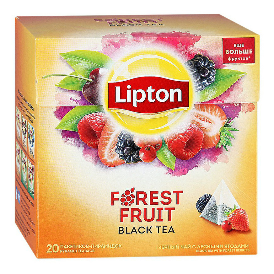 фото Чай lipton forest fruits 2,5 г х 20 шт