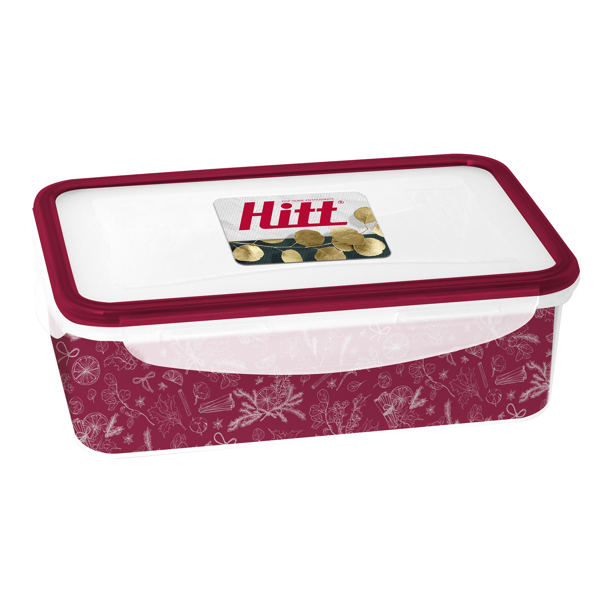 

Контейнер Hitt стеклянный 1,1 л в ассортименте