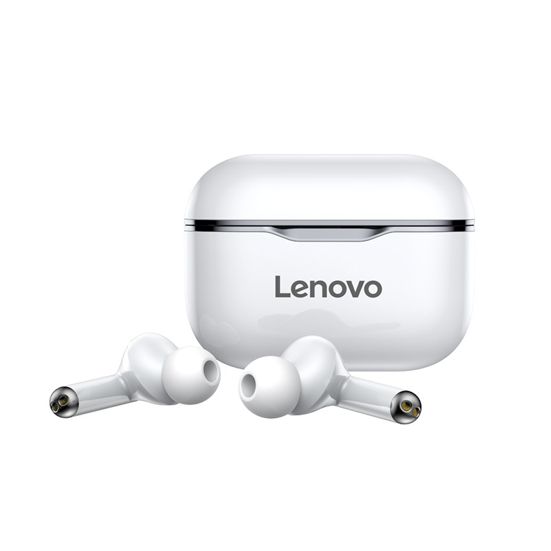 фото Беспроводные наушники lenovo live pods lp1s grey