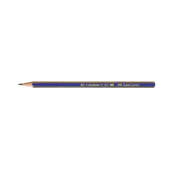 фото Карандаш чернографитный "goldfaber 1221", 4b faber-castell