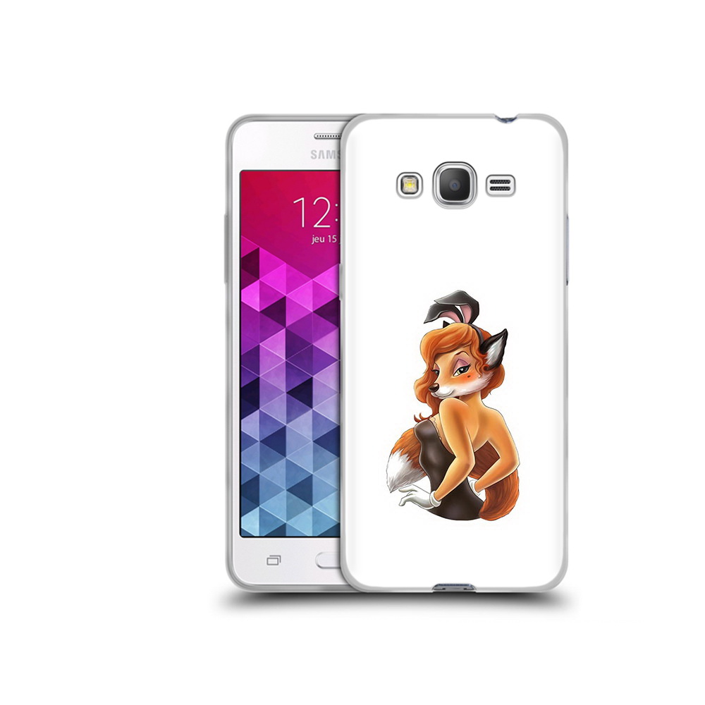 

Чехол MyPads Tocco для Samsung Galaxy Grand Prime баронесса, Прозрачный, Tocco