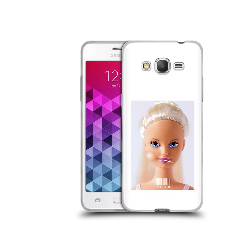

Чехол MyPads Tocco для Samsung Galaxy Grand Prime барби, Прозрачный, Tocco
