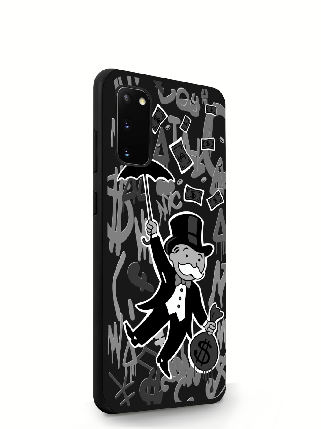 фото Чехол musthavecase для samsung galaxy s20 monopoly black edition черный