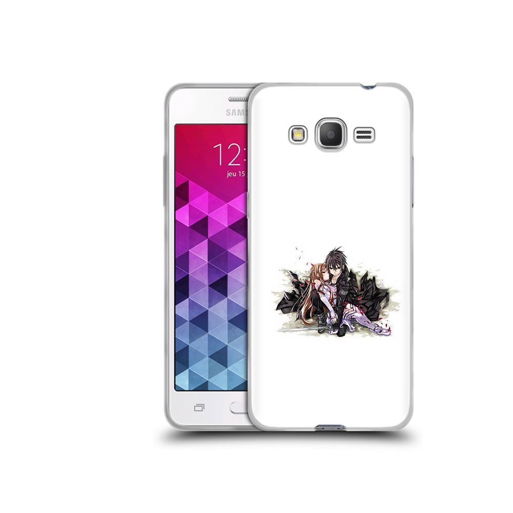 

Чехол MyPads Tocco для Samsung Galaxy Grand Prime аниме асуна, Прозрачный, Tocco