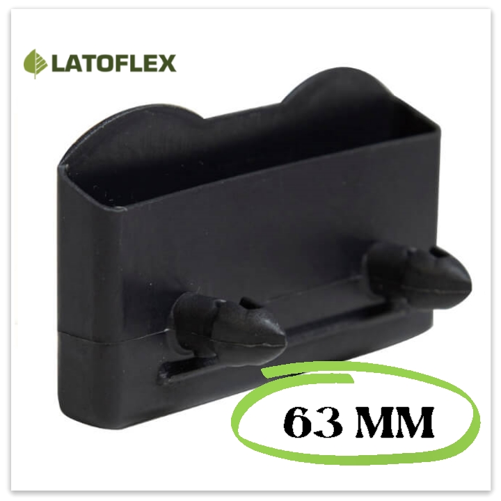 

Латодержатель Latoflex 63 мм 10 шт ЛН8-63-29Ч Черный, 63 мм 10 шт