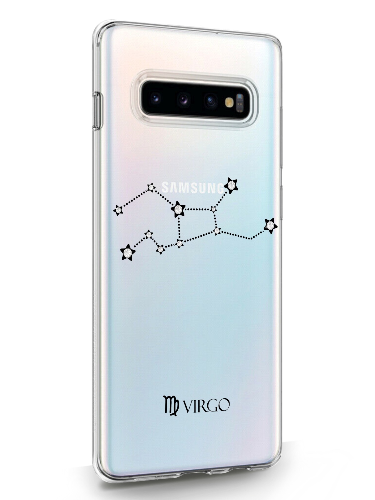 

Чехол MustHaveCase для Samsung Galaxy S10 Plus Знак зодиака Дева прозрачный, Samsung Galaxy S10 Plus Знак зодиака Дева Virgo