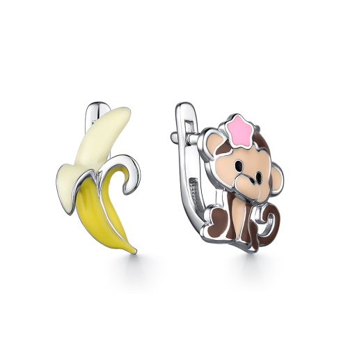 

Серьги из серебра с эмалью DEWI KIDS 902021763, 902021763