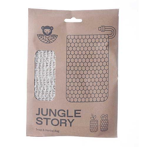 

Мешочек-мочалка, Jungle Story, 2 шт
