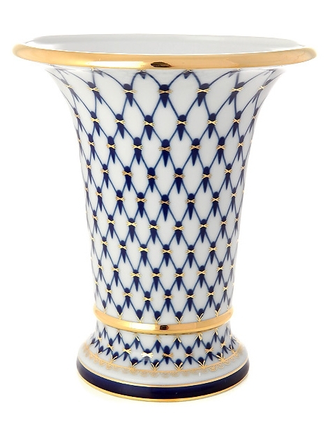 

Ваза для цветов Императорский фарф. завод Ампирная/Кобальтовая сеткафарфорвысота 20,3см, 80.50293.00.1