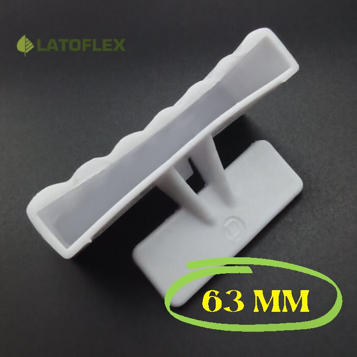 

Латодержатель Latoflex 63 мм 10 шт ЛДП64-2-бел Белый, 63 мм 10 шт