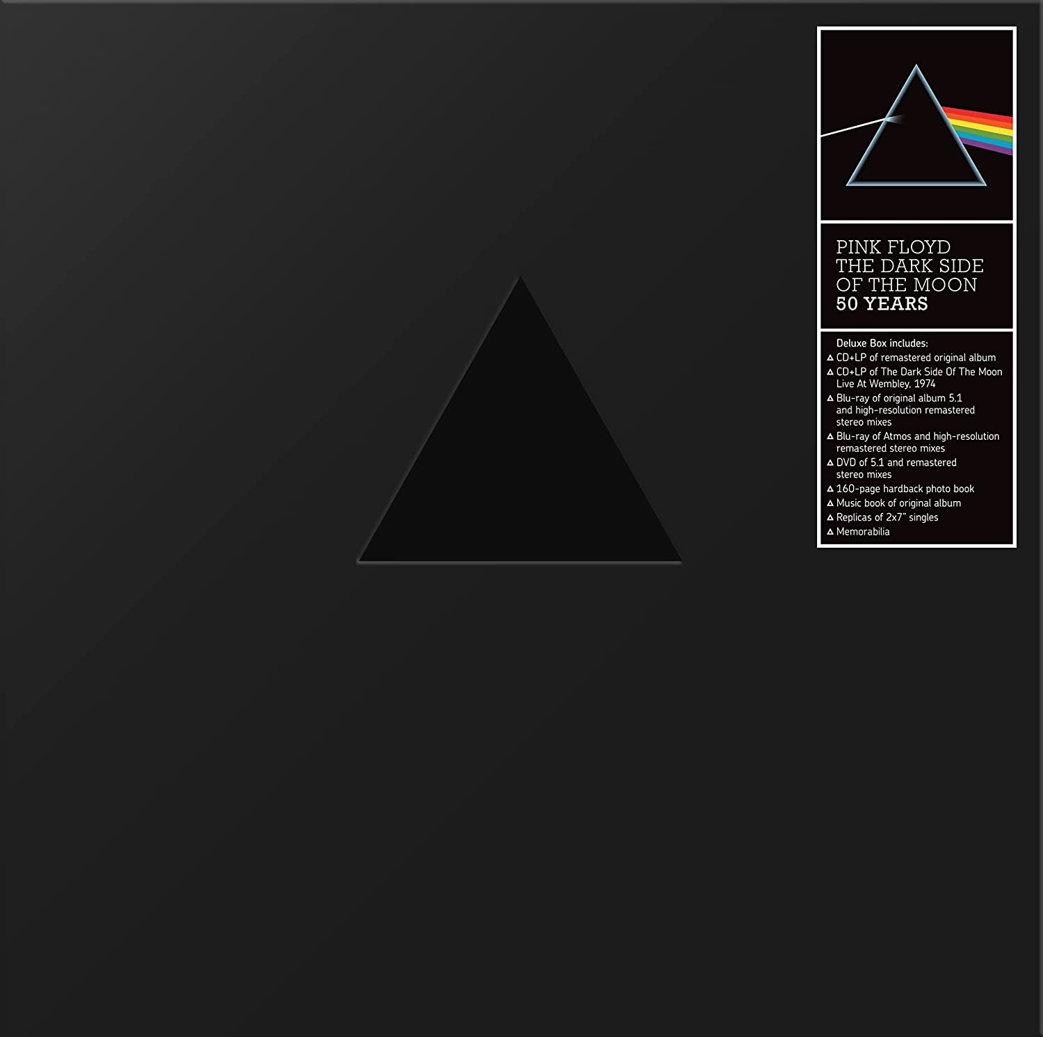 фото Pink floyd dark side of the moon (2lp+2 7"+ 2cd+2blu-ray-audio+dvd-audio) мистерия звука