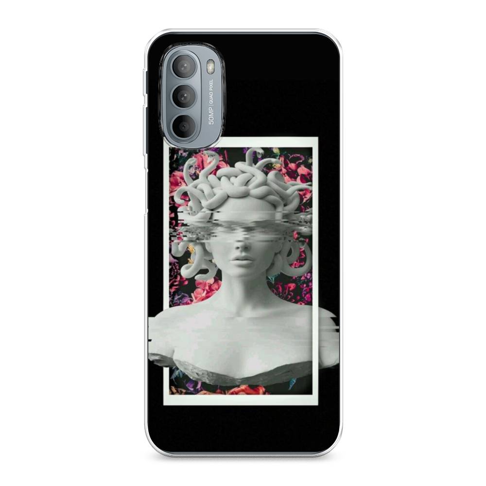 

Чехол на Motorola Moto G31 "Web Punk Медуза Горгона", Черный;серый, 241850-6