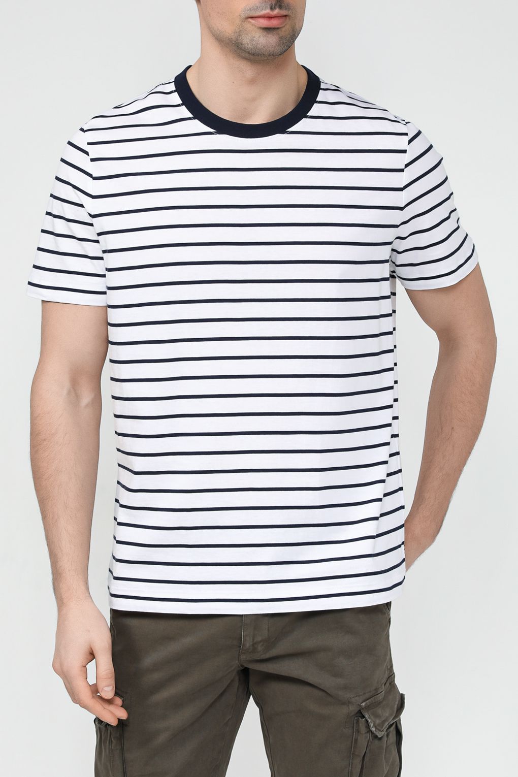 

Футболка мужская Esprit Casual 014EE2K303 синяя XL, Синий, 014EE2K303