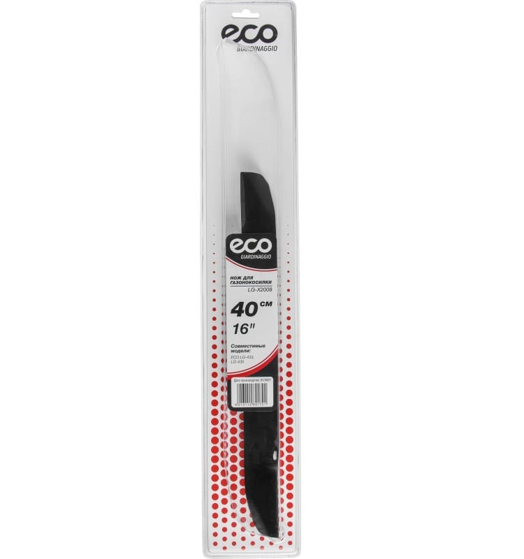 Нож для газонокосилки 40 см ECO LG-X2008