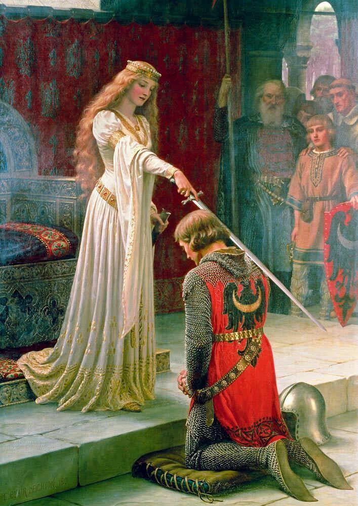 

Пазл Bluebird Edmund Blair Leighton - The Accolade, 1901, 1000 эл. BL60071