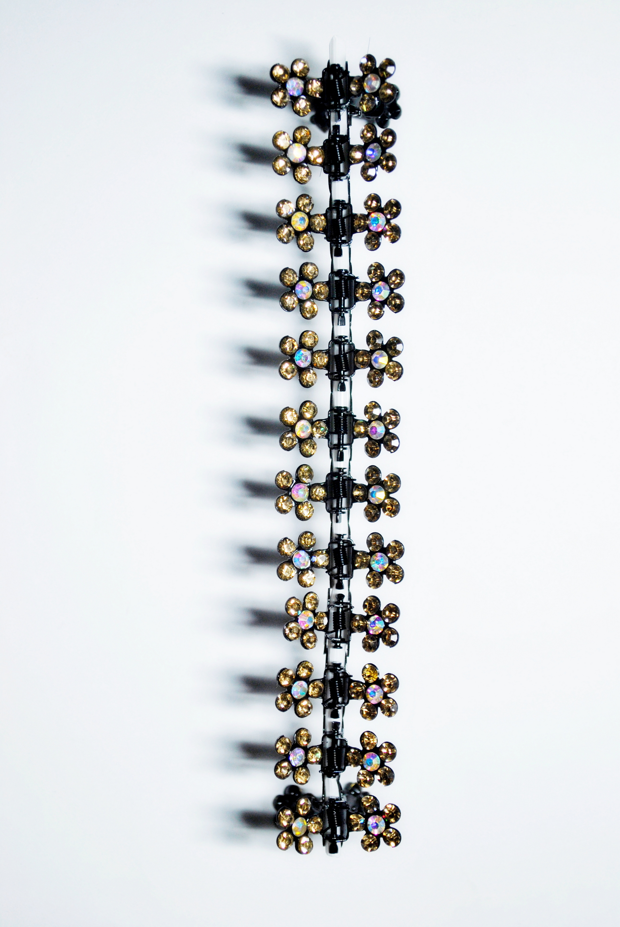 

Заколка-краб женская Fashion Jewelry Мини желтая, Желтый, Мини