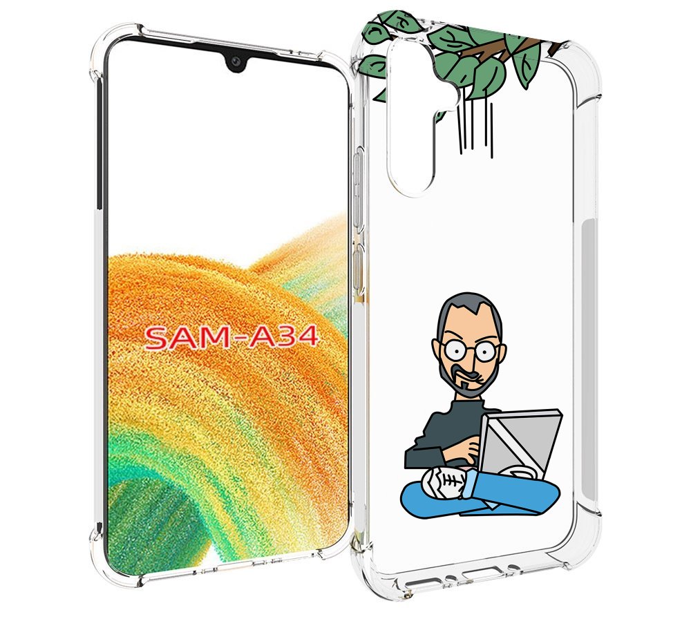 

Чехол MyPads программист для Samsung Galaxy A34, Tocco