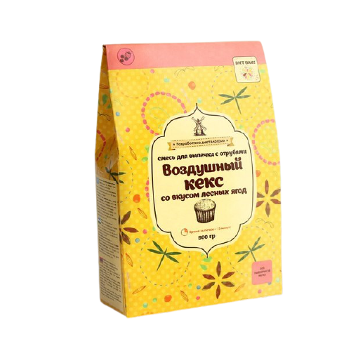 

Смесь для выпечки "Кекс воздушный с лесными ягодами" MVL, 500г