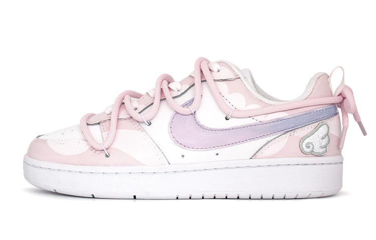 

Кеды унисекс Nike Court Borough Low 2 белые 38.5 EU, Белый, Court Borough Low 2