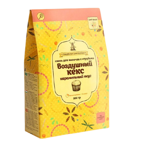 

Смесь для выпечки "Кекс воздушный карамельный" MVL, 500 г