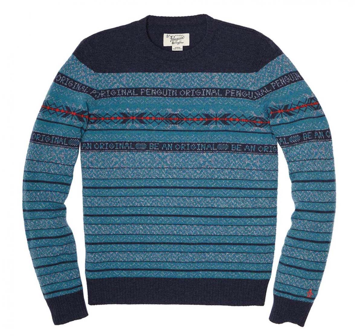 

Джемпер мужской Original Penguin голубой XL, Original