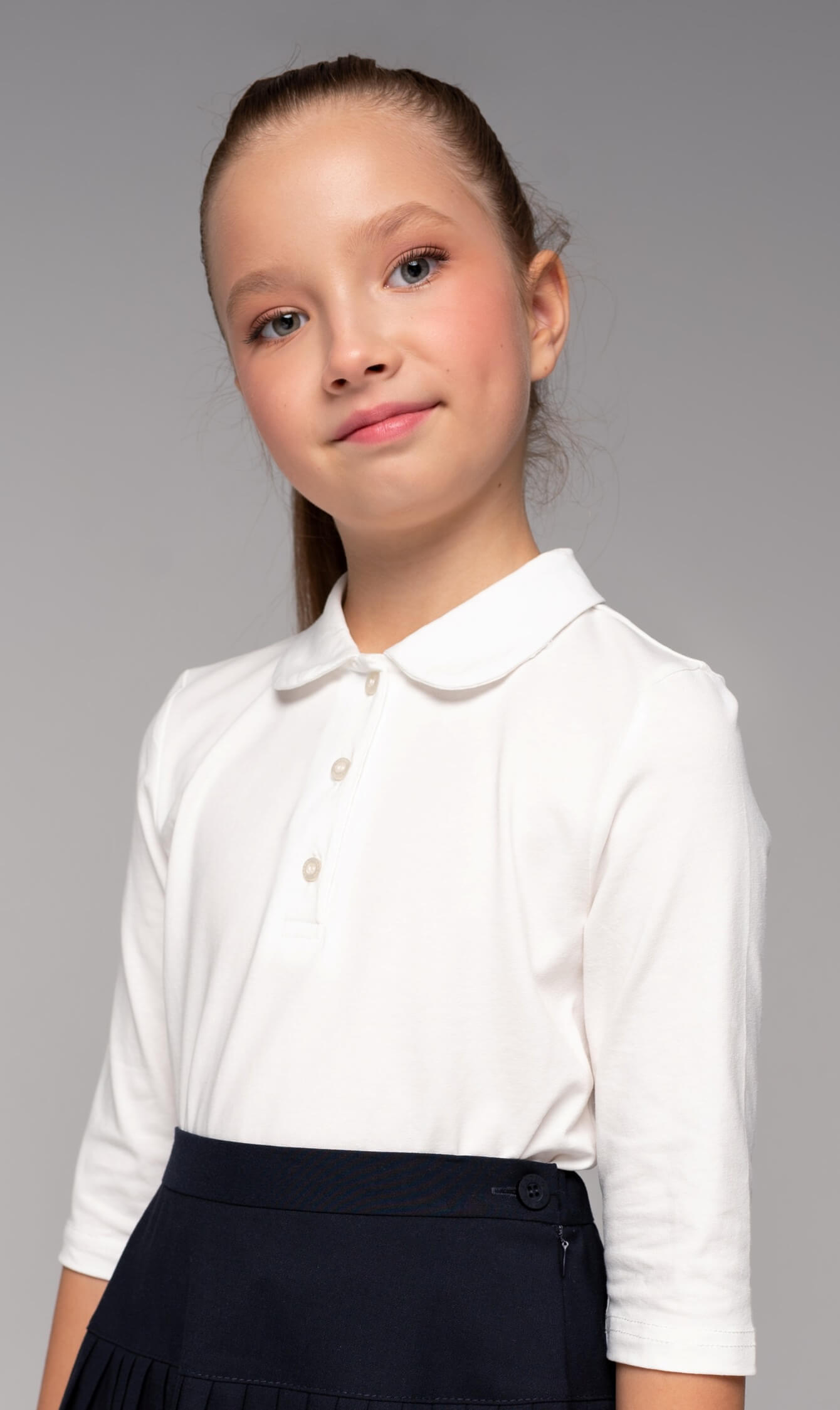 

Поло детское LADNO 240, экрю, 164, Бежевый, 240