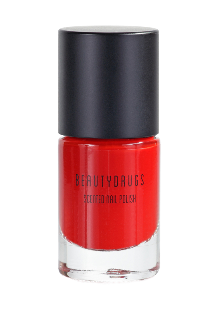 фото Лак для ногтей ароматизированный scented nail polish оттенок raspberry beautydrugs