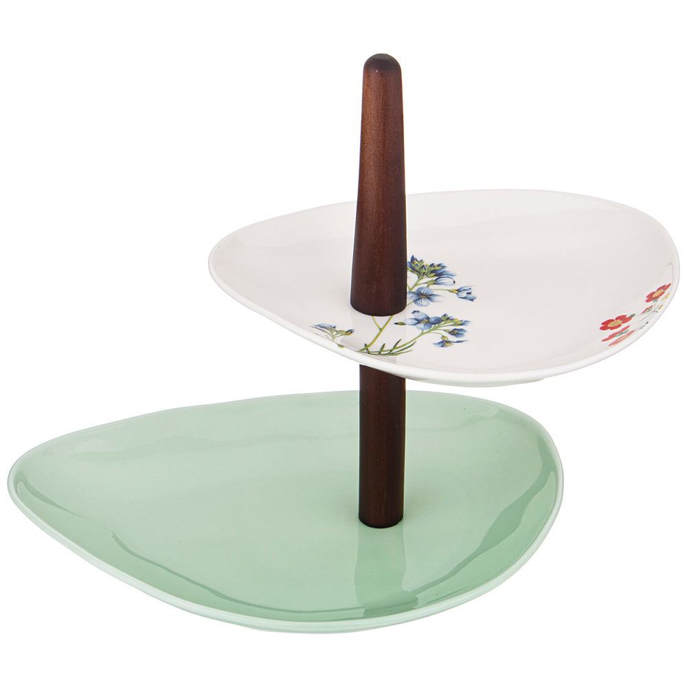 

Этажерка Bronco Meadow фарфор белая 24x20 см