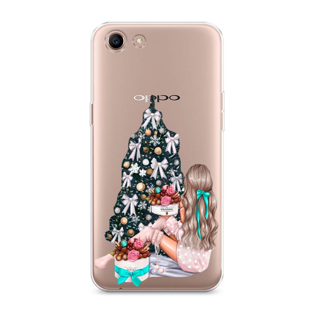 

Чехол для Oppo A83 "New Year", Зеленый;бежевый;голубой, 250150-5