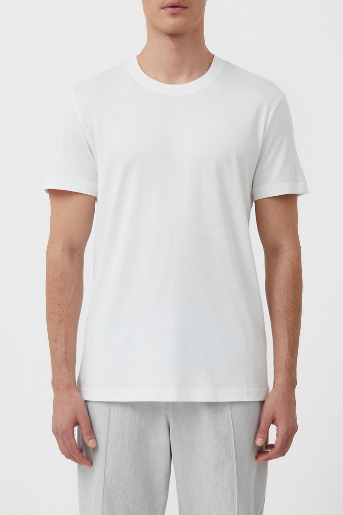 

Футболка мужская BAS-20014 Finn Flare белая S, BAS-20014