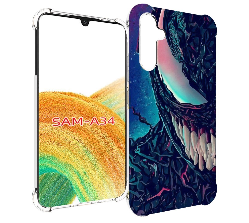 

Чехол MyPads полу веном для Samsung Galaxy A34, Tocco