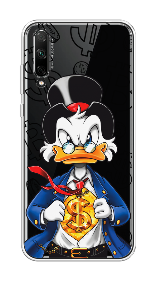

Чехол на Honor 30i "Scrooge Goldman", Черный;белый;синий, 6104050-1