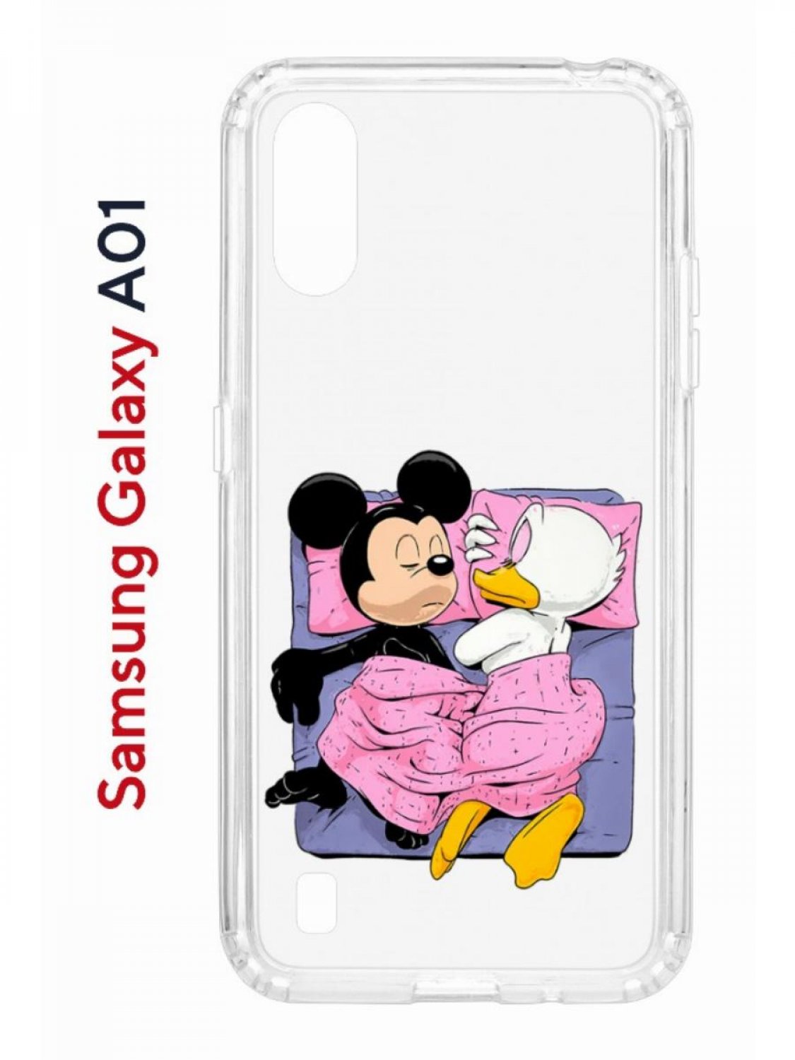 Чехол на Samsung Galaxy A01/A015 Kruche Print This is life, противоударный бампер