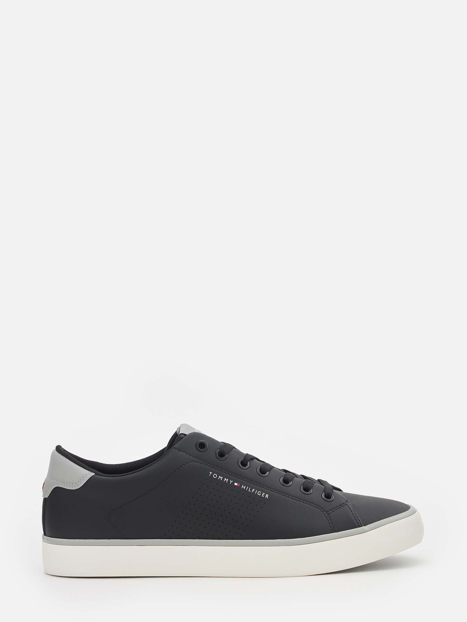 

Кеды мужские Tommy Hilfiger FM0FM05110 черные 43 EU, Черный, FM0FM05110