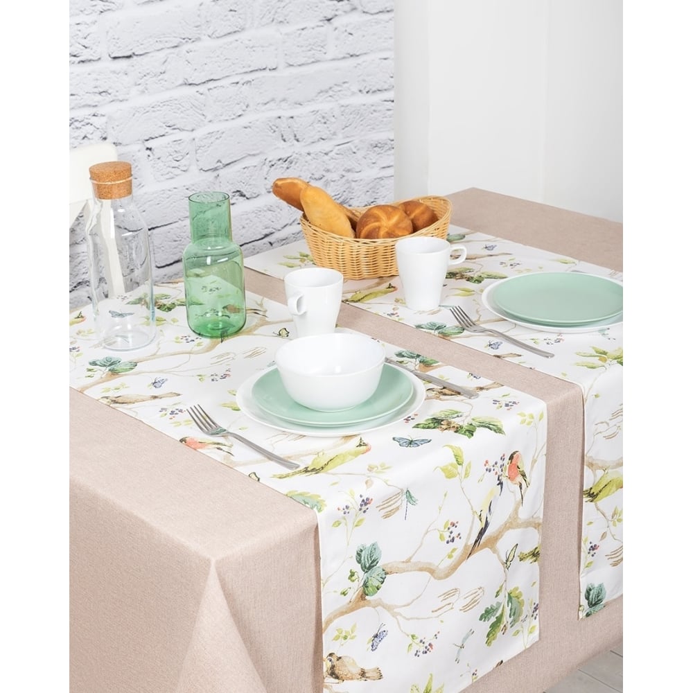 Altali Дорожки-скатерти кухонные на стол, комплект 2 шт, 40х140см, коллекция Лесная прогул