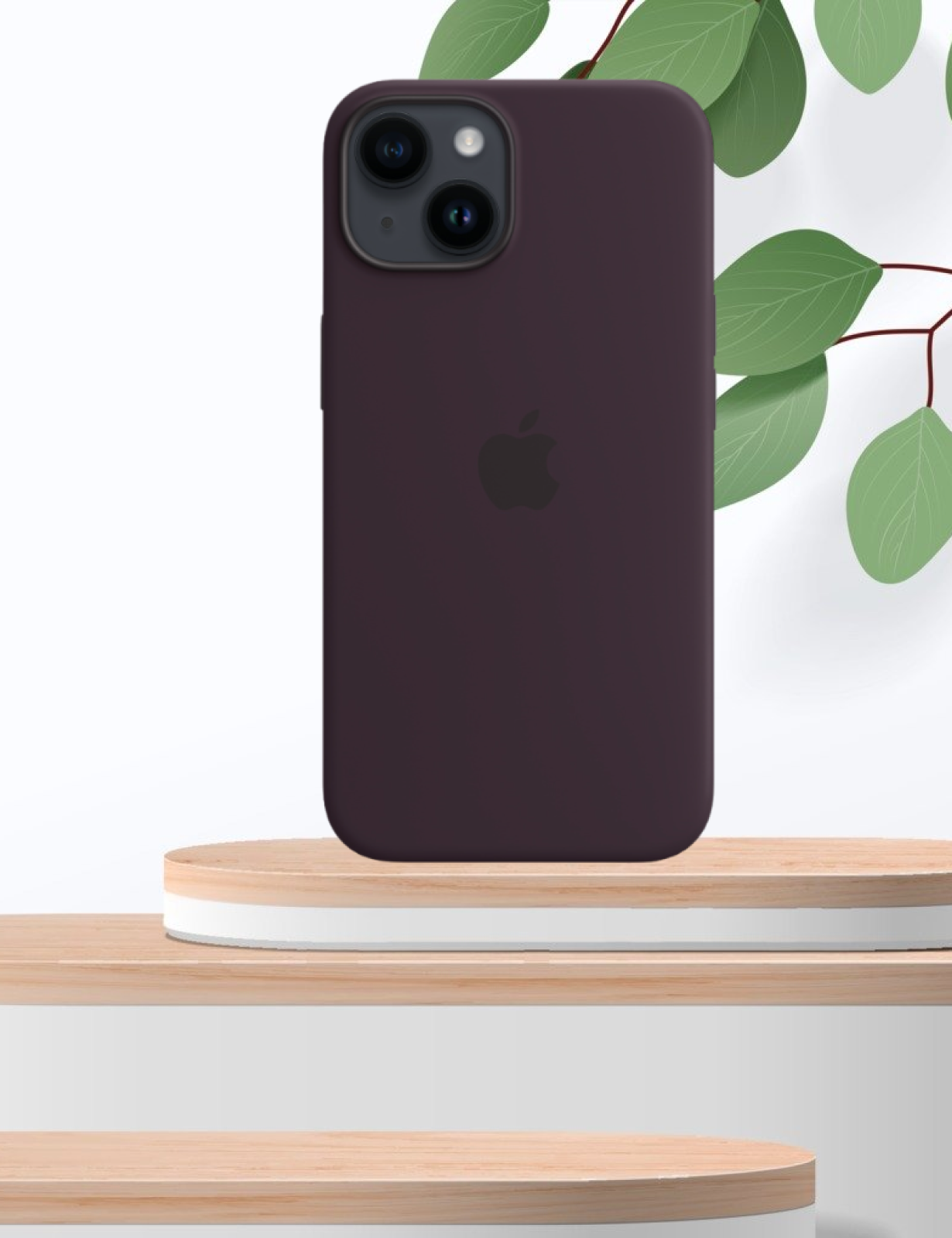 

Чехол Silicone Case MagSafe Apple iPhone 14 ELDERBERRY/ фиолетовый, Apple iPhone 14