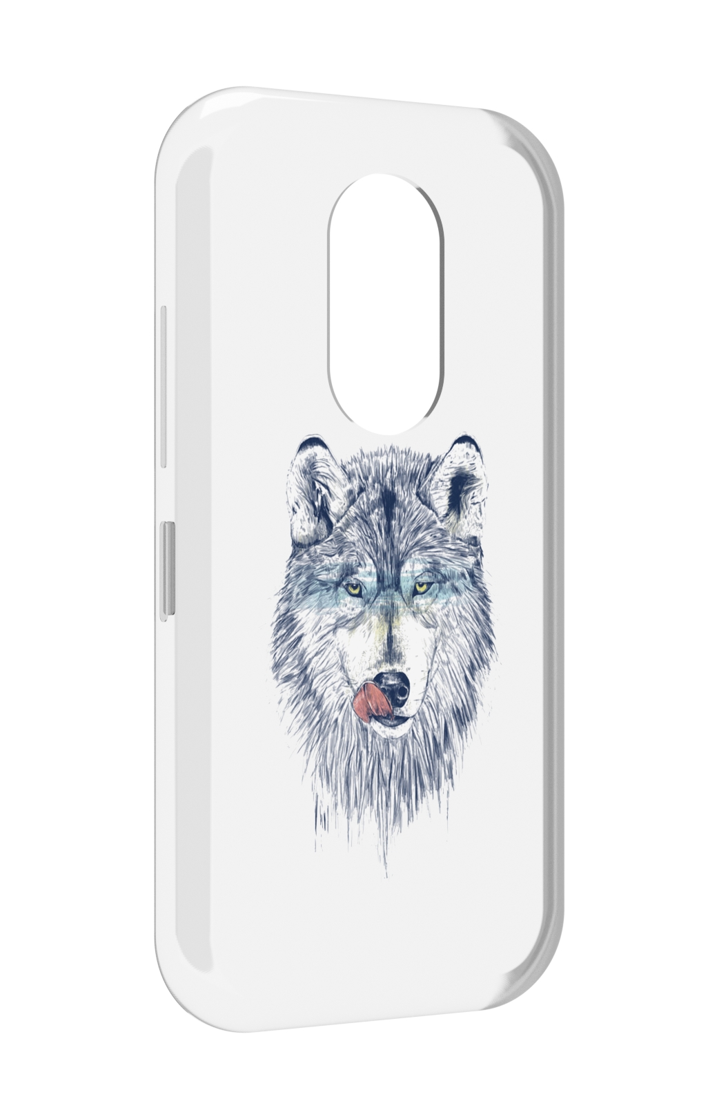 

Чехол MyPads голодгый волк для Doogee S61 / S61 Pro, Прозрачный, Tocco